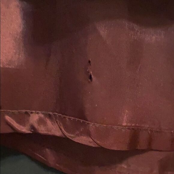 Beautiful Vintage VELVET SKIRT with Gold Trim - Picture 5 of 6